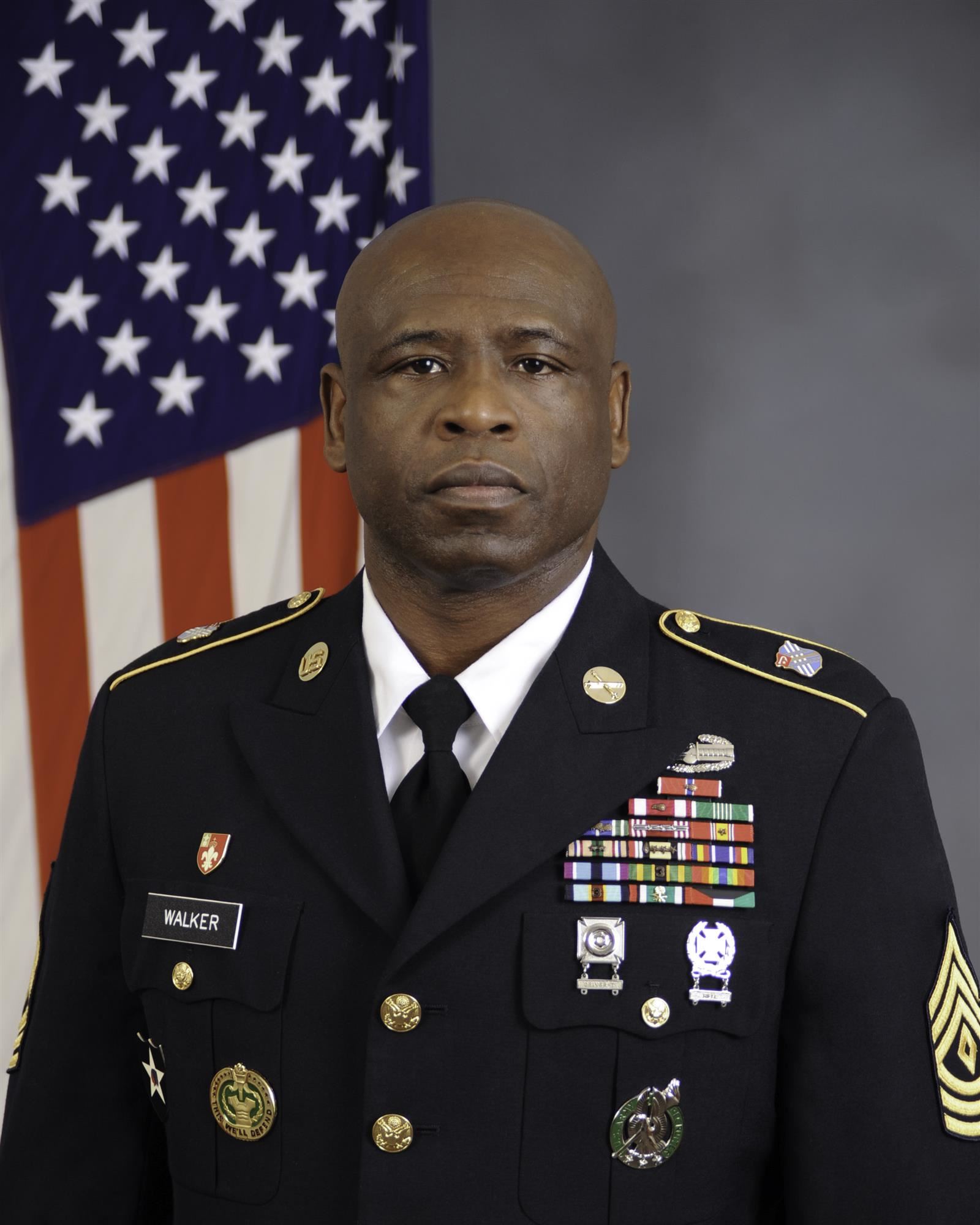 First Sergeant Walker First Sergeant Walker